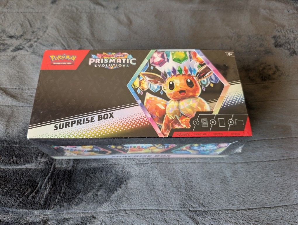 pokémon TCG the card game scarlet and violent prismatic evolutions surprise box