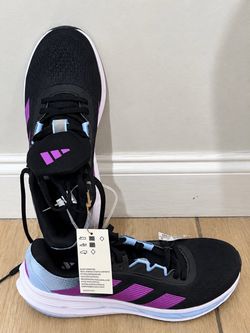 Adidas Running Sneakers Black Purple Blue