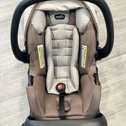 Evenflo car seat and stroller