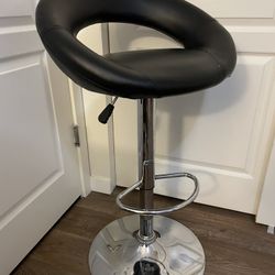 Beckwith Swivel Upholstered Adjustable Height Counter Stool