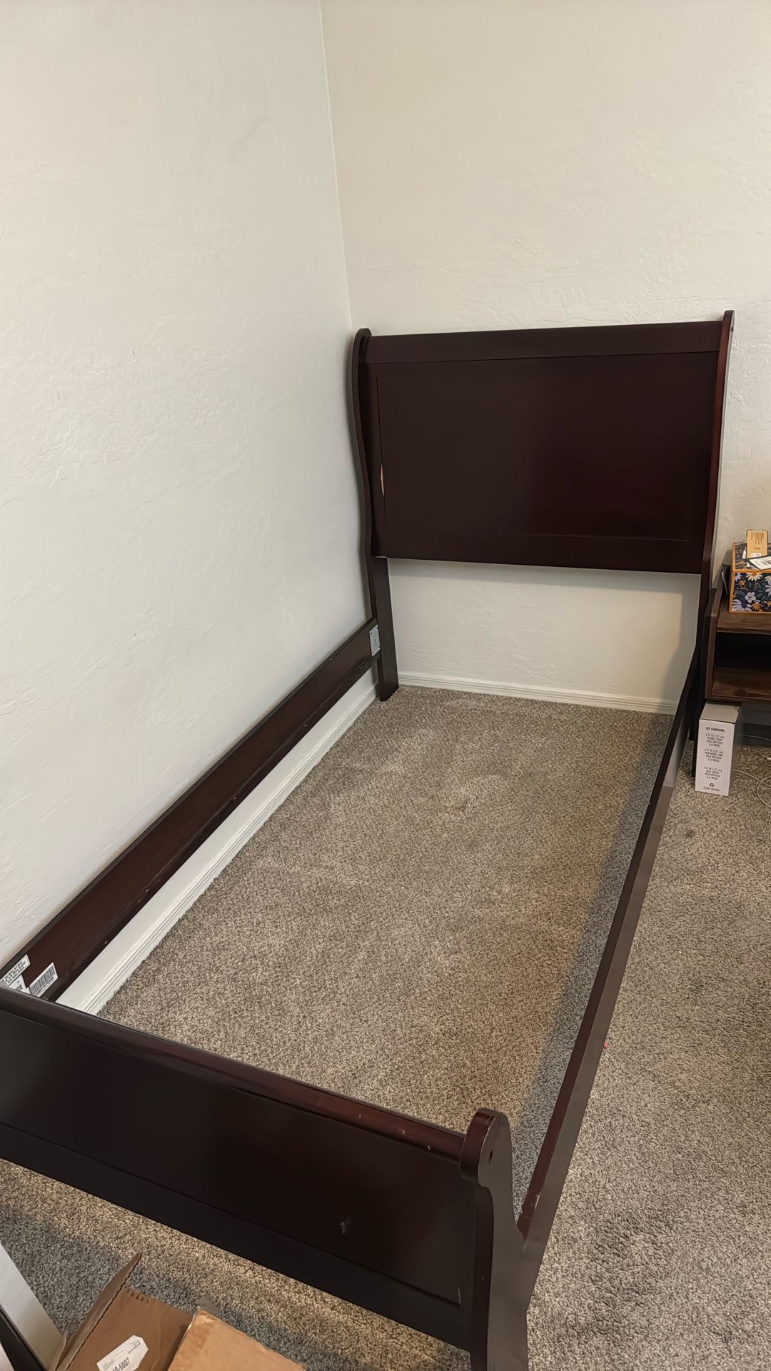 Twin Bed frame With Mattresses