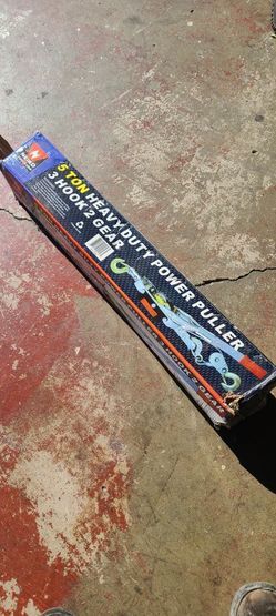5 Ton. Heavy Duty Power Puller..