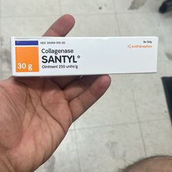 Brand New Sealed Santyl Ointment