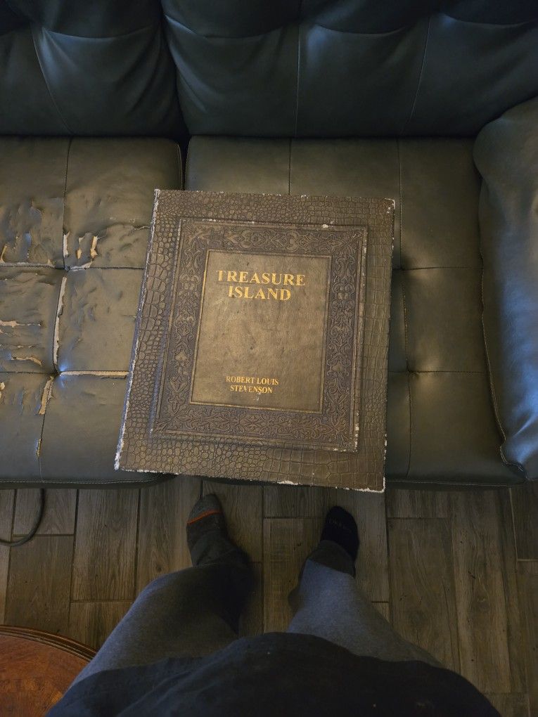 Antique 3 Hollow Storage Books