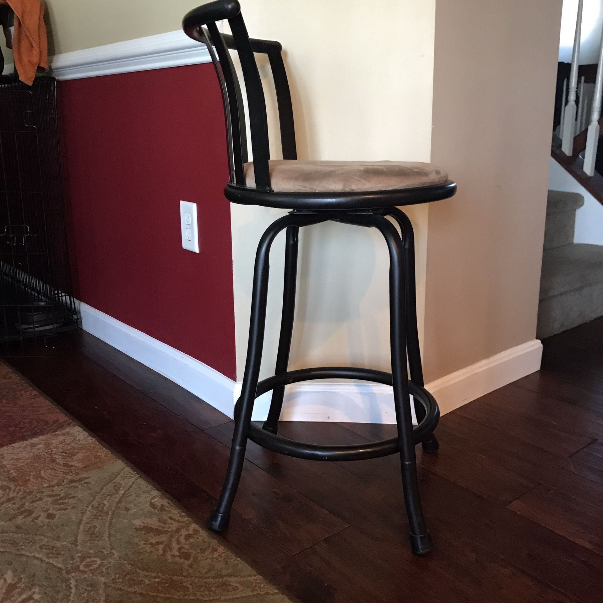 Two counter stools