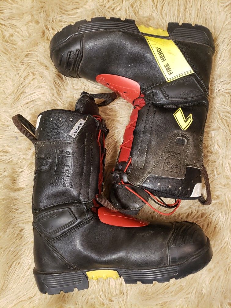 Haix Fire Hero  15090: 2012 The Champion Among Firefighter Boots Made in Croatia

Gently used. Odor and stain free. No original box. We always careful