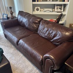 Leather Couch For Sale