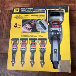 Ratchet tie down set