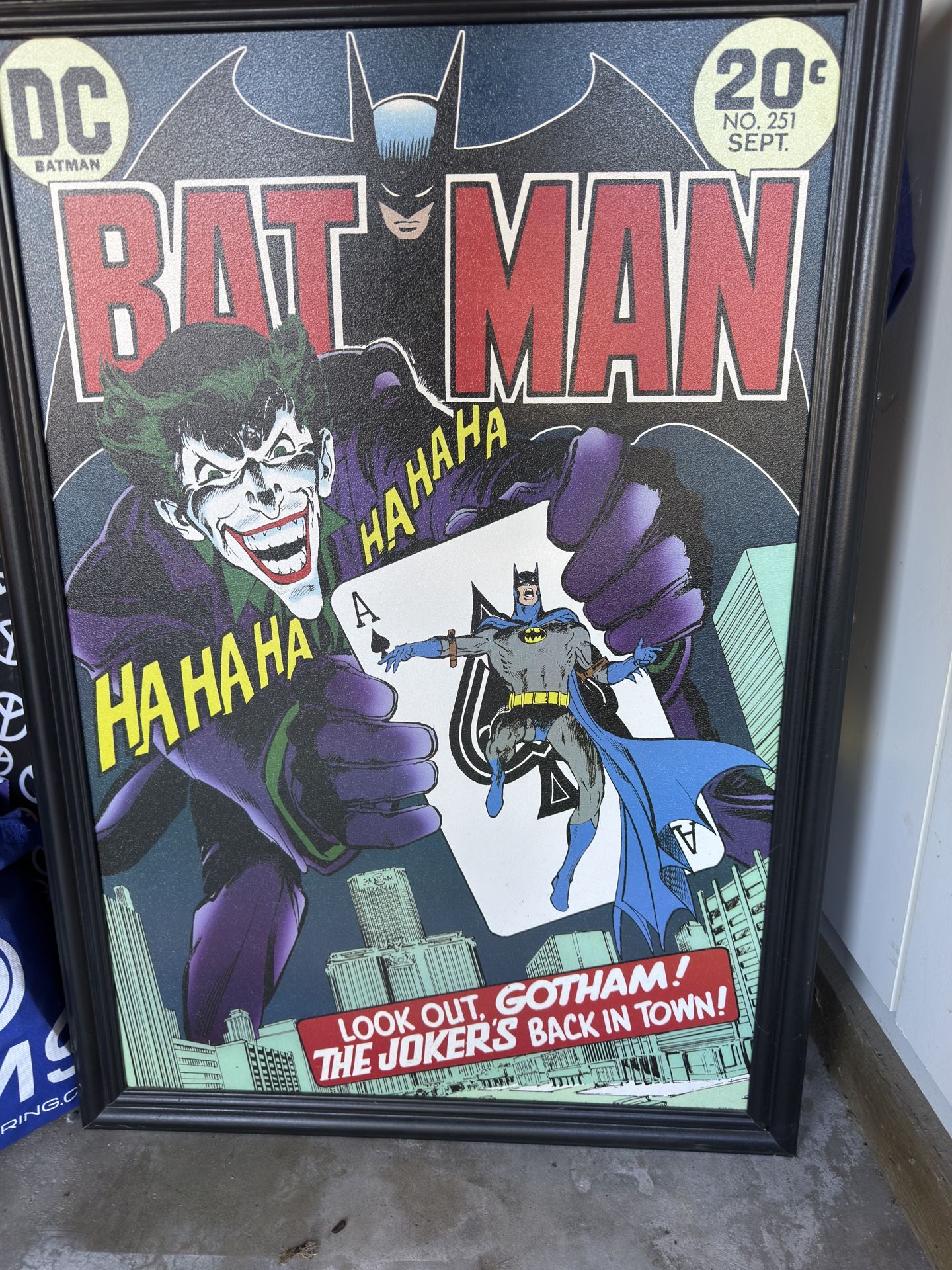 Comic Book Framed Poster Art