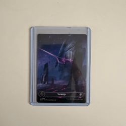 Swamp (EOE) 264 full art land - magic: the gathering mtg card