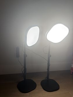 Like New - 2 Elgato Key Light Air Pair (Professional Studio Lighting for Streaming/Zoom)