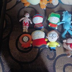 South Park And Pokémon Plushies 