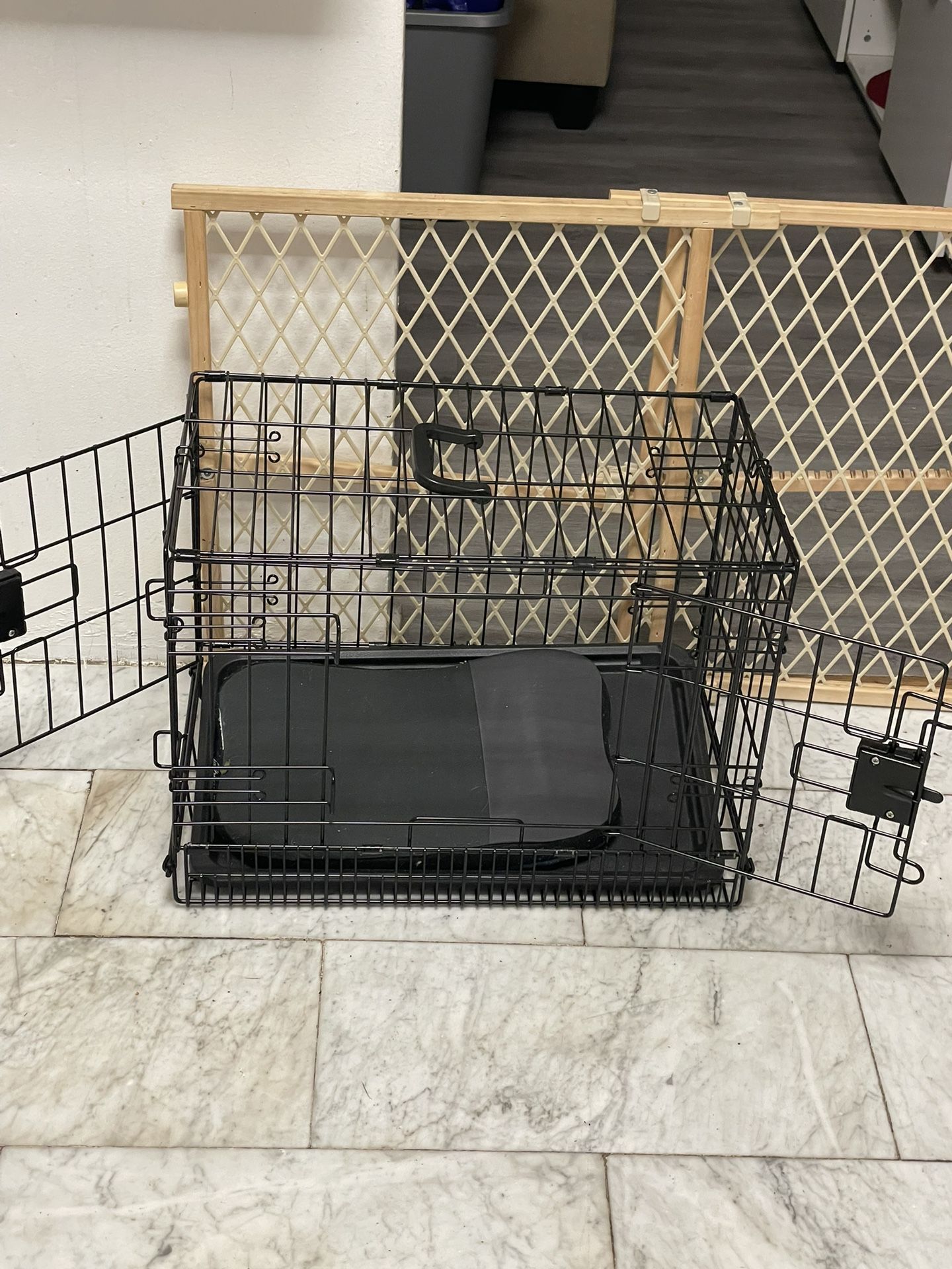 Dog Kennel Cage For Small Or Med Dog W/Free Cover Included