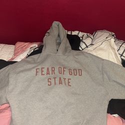 fear of god state essentials hoodie