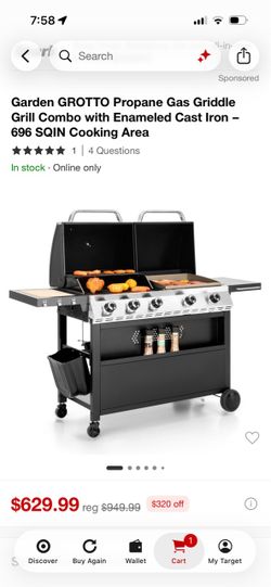 Grill and griddle