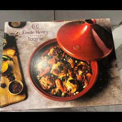 Tagine By Emile Henry New In Box Red