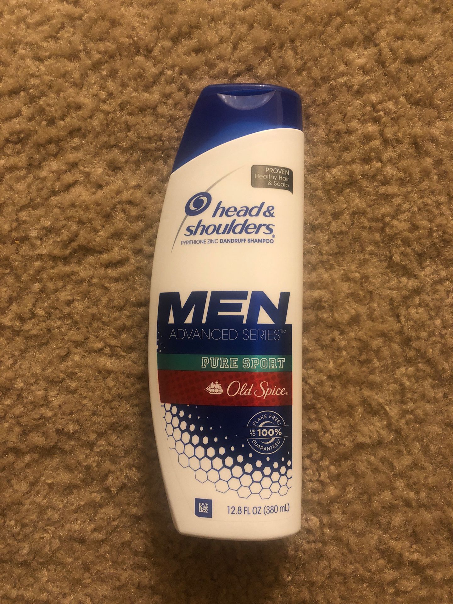 Head and Shoulders Old Spice Pure Sport Men's Anti-Dandruff Shampoo, 12.8 fl oz