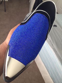 Dress shoes-Blue and black