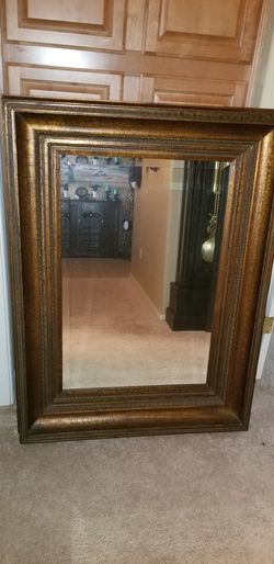 MCM  Beveled Glass Mirror