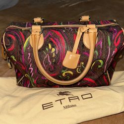 Authentic Etro Milano Handbag