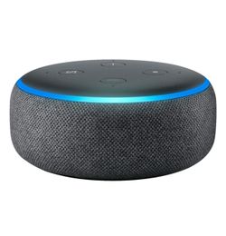 NEW IN BOX Amazon - Echo Dot (3rd Gen) - Smart Speaker with Alexa - Charcoal
