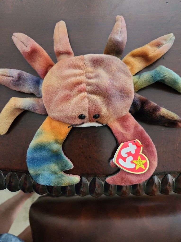 Beanie Baby Claude, the Crab