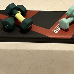 Flat Bench With Weights
