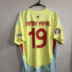 Span 2024 Away Lamont Yamal Jersey 