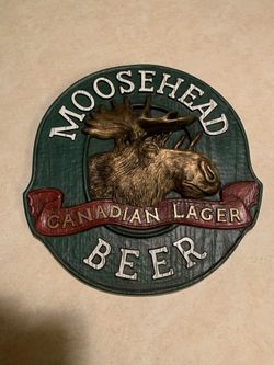 Moosehead beer sign