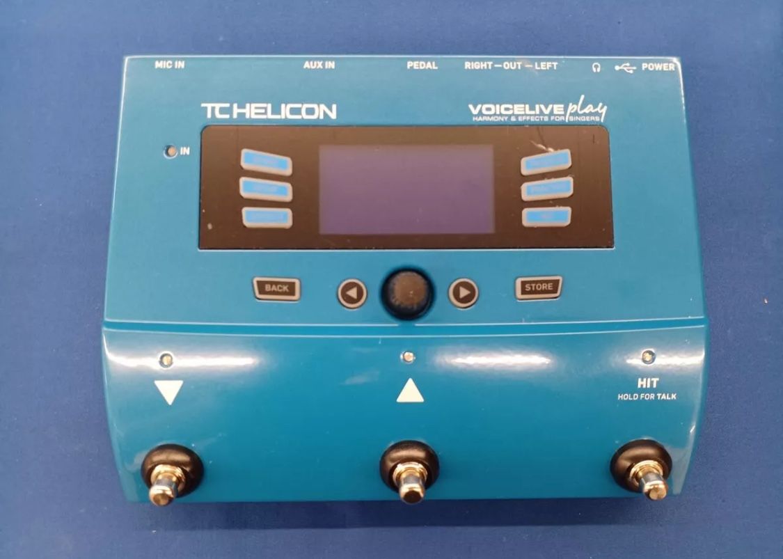 Tc helicon Voice live play