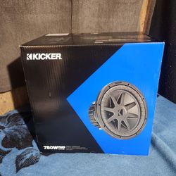Kicker CVX 12" Subwoofer Dual 2ohm 750 Rms 