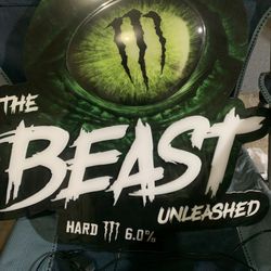 The Beast LED Bar Sign