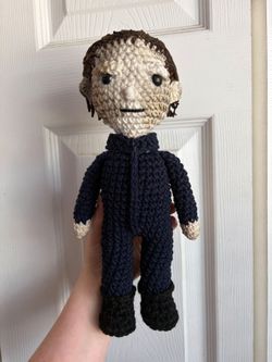Handmade Crochet Micheal Myers