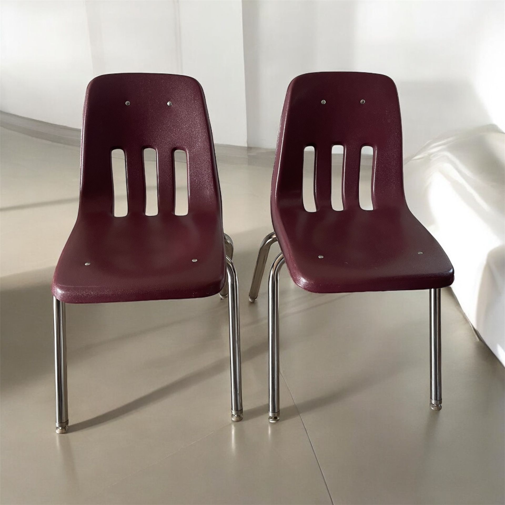 (2) Virco 9018 School Chairs - Adult