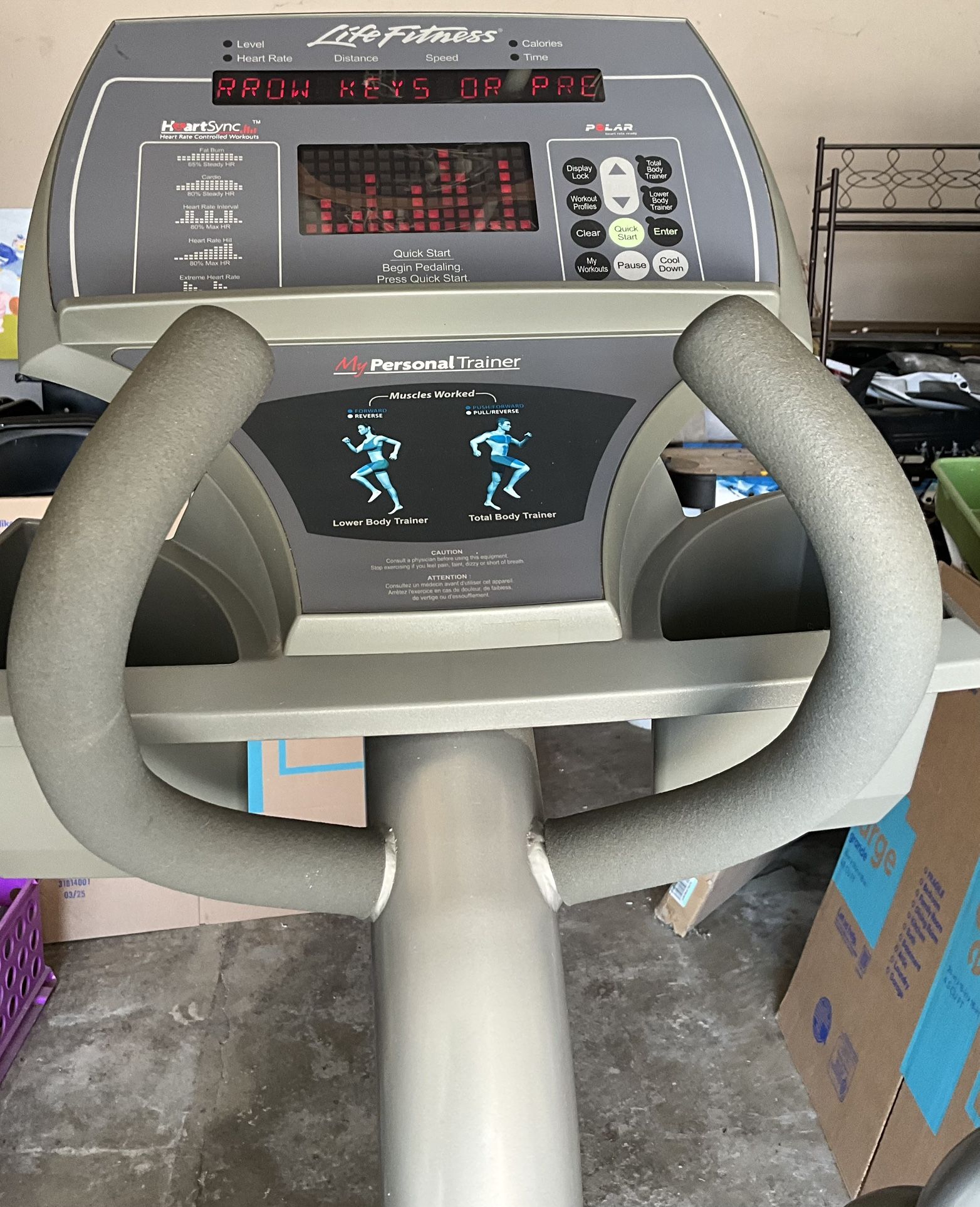 Life Fitness X9i Elliptical Trainer