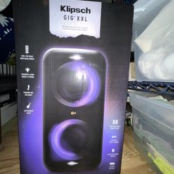 A KLIPSCH GIG XXL - Bluetooth Portable Speaker Wireless - Multiple Color Modes