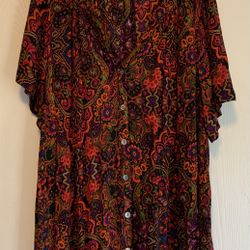 Multi Color Tunic Shirt