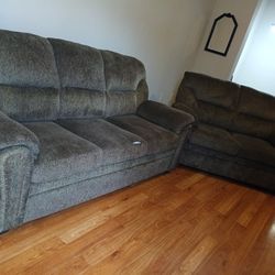 Sofa and Loveseat 