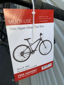 Hyper Bicycle 700c Adult Urban Bike Gray with Bike Lock Cable Very Good Condition for Sale in Garden Grove CA OfferUp