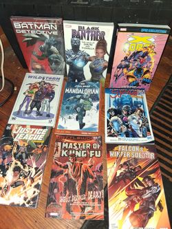 DC books and Marvel