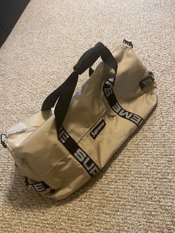 SUPREME Duffle Bag Tan