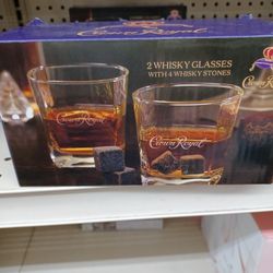Crown Royal Whiskey Glasses $25 OBO