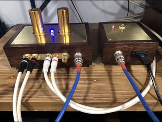 Hi-Fi Tube Preamplifier For Turntable With MM Cartridge 