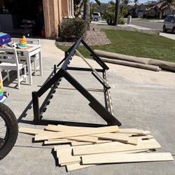 King Size Tall Platform Bed Frame – Heavy Duty