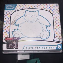 Pokémon Trading Card Game (TCG) Scarlet & Violet—151 Elite Trainer Box.