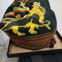  Back Pack NEW Rasta Design