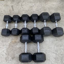 Weights Dumbell Set For Sale 2x25,s 2x30,s 2x35,s 2x40s 