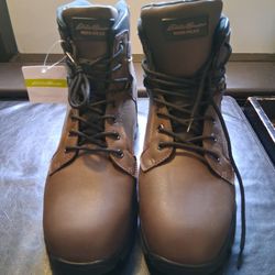 Eddie Bauer Men's Hillsboro Steel Toe Work Boot
 Size 13