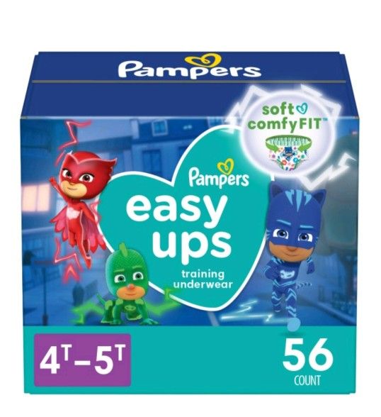 56Ct - Pampers Easy Ups 4t-5t Boys