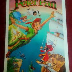 Disney's Peter Pan 1989 Laminated Movie Poster

